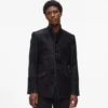 Yüksek yakalı blazer Yüksek yakalı blazer