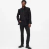 Yüksek yakalı blazer Yüksek yakalı blazer