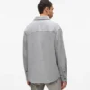 Yün karışımlı overshirt Yün karışımlı overshirt