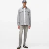 Yün karışımlı overshirt Yün karışımlı overshirt