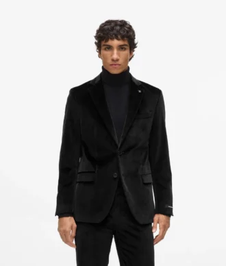 Yün karışımlı özel dikim blazer