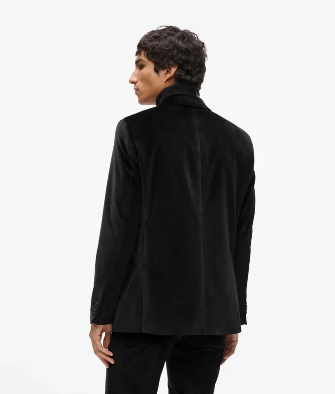 Yün karışımlı özel dikim blazer Yün karışımlı özel dikim blazer