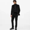 Yün karışımlı özel dikim blazer Yün karışımlı özel dikim blazer