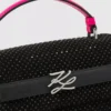 Özel K/Autograph yapay elmaslı üst saplı çanta