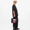 Özel “Karl is hot” orta boy tote çanta