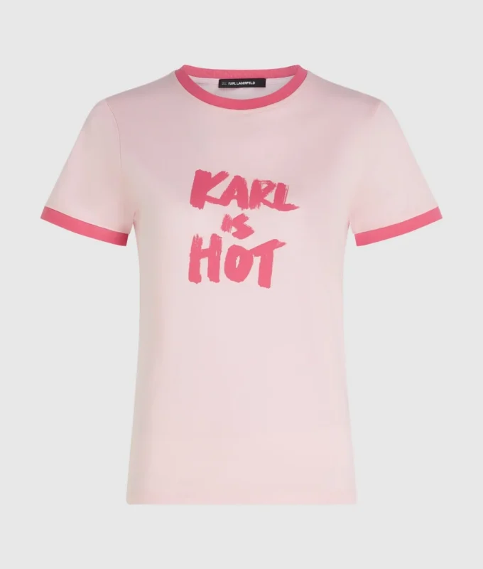 Özel “Karl is hot” tişört Özel “Karl is hot” tişört